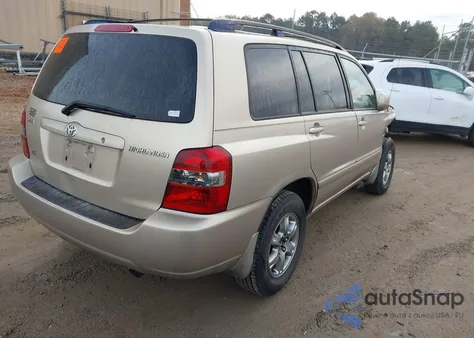 2004 Toyota Highlander V6 z USA, uszkodzony, nr VIN JTEDP21A740031330
